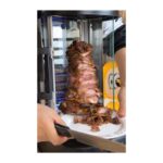 공식 정품 무연 회전 오븐 휴대용 노점 포크 바베큐 오리 오븐 샤와르마 바베큐 올인원 직접 판매 - 이미지 5