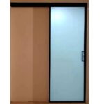 매우 좁은 싱글 트랙 싱글 리프 슬라이딩 도어 매달린 슬라이딩 도어 티타늄 마그네슘 알루미늄 합금 높은 공간 활용 방수 방습 공장 판매 - 이미지 5