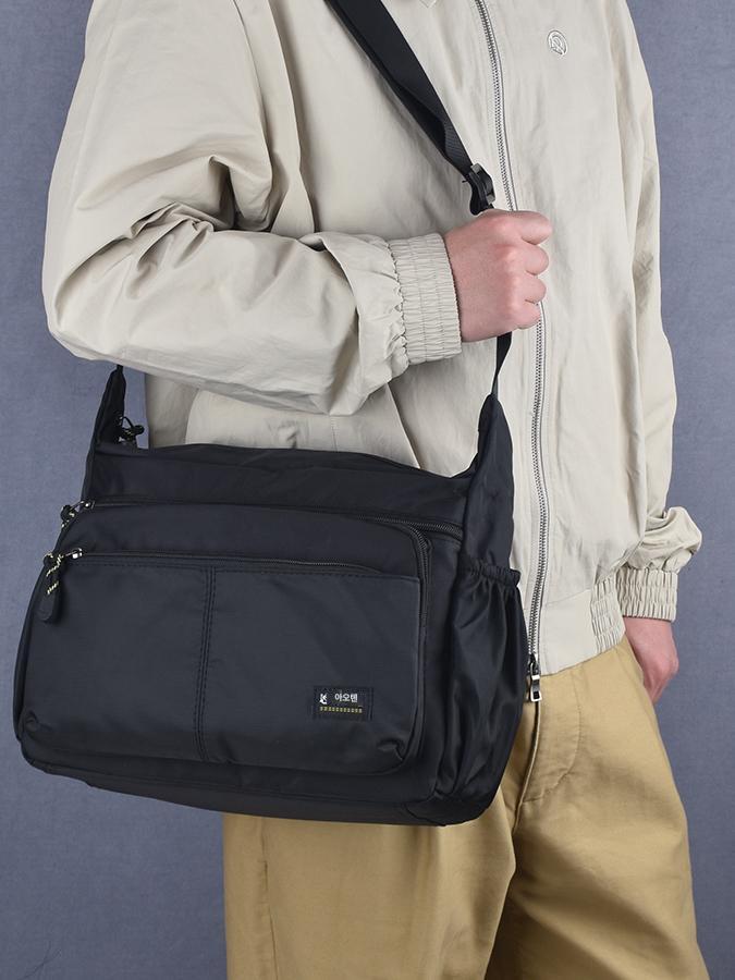 main_872786270736_0-1 대용량 숄더백 남성용 가방 메신저백 초경량 다중 수납 백팩 옥스포드 천 여행 가방 통근용 남성용 가방 - 이미지 1