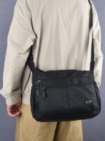 대용량 숄더백 남성용 가방 메신저백 초경량 다중 수납 백팩 옥스포드 천 여행 가방 통근용 남성용 가방 - 이미지 2