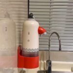 귀여운 고양이 손 씻기 거품 기계 자동 유도 거품 기계 홈 지능형 충전 벽걸이 주방 액체 디스펜서 - 이미지 4