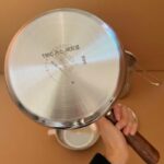 304 스테인레스 스틸 프라이팬 가정용 소형 높이 및 깊이가 있는 튀김 유도 조리기 필터 오일 절약형 소형 프라이팬 - 이미지 4