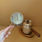 304 스테인레스 스틸 프라이팬 가정용 소형 높이 및 깊이가 있는 튀김 유도 조리기 필터 오일 절약형 소형 프라이팬 - 이미지 5