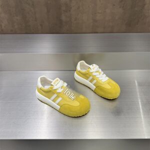 2025년 봄 신상품 Dexun Shoes 여성용 정품 가죽 레저 스포츠 다재다능한 레이스업 편안한 경량 레트로 Forrest Gump 신발