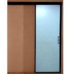 매우 좁은 싱글 트랙 싱글 리프 슬라이딩 도어 매달린 슬라이딩 도어 티타늄 마그네슘 알루미늄 합금 높은 공간 활용 방수 방습 공장 판매 - 이미지 5