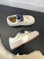 Atmosphere 여성용 독일 트레이닝화 진짜 가죽 봄 신스타일 내부 높이 증가 부드러운 밑창 망고 머리 못생긴 귀여운 캐주얼 스포츠 포레스트 검프화 - 이미지 4