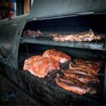 대형 미국산 훈제 바베큐 퍼니스 상업용 야외 저온 과일 숯불 구이 훈제 조림 바베큐 퍼니스 텍사스 바베큐 퍼니스 - 이미지 3