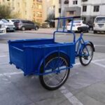 실용 인터넷 연예인 접이식 당나귀 인간 페달 삼륜차 맞춤형 노점 명소 상품 - 이미지 5