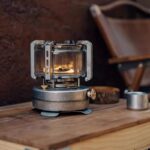 춘산 판구 관화 랜턴 스토브 등유 스토브 히터 야외 캠핑 소형 레트로 랜턴 스토브 실내 벽난로 차 만들기