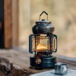 춘산 판구 관화 랜턴 스토브 등유 스토브 히터 야외 캠핑 소형 레트로 랜턴 스토브 실내 벽난로 차 만들기 - 이미지 2