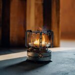 춘산 판구 관화 랜턴 스토브 등유 스토브 히터 야외 캠핑 소형 레트로 랜턴 스토브 실내 벽난로 차 만들기 - 이미지 4