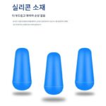 대형 8링 엉킴 방지 콩 실리콘 8링 스페이스 콩 엉킴 방지 보호 커버 낚시 소형 액세서리 대량 메인 라인 - 이미지 2