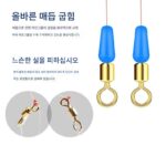 대형 8링 엉킴 방지 콩 실리콘 8링 스페이스 콩 엉킴 방지 보호 커버 낚시 소형 액세서리 대량 메인 라인 - 이미지 3