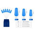 대형 8링 엉킴 방지 콩 실리콘 8링 스페이스 콩 엉킴 방지 보호 커버 낚시 소형 액세서리 대량 메인 라인 - 이미지 4