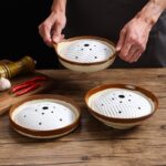 멜라민 드라이 아이스 트레이 상업용 크리에이티브 구식 핫팟 반찬 곱창 지방 쇠고기 안심 슬라이스 특수 트레이 오리 내장 접시 식기 - 이미지 2