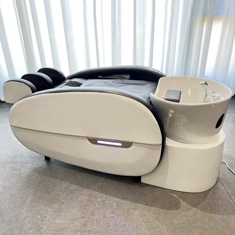 main_875334085338_0-1 하이엔드 온라인 셀럽 스토어 다기능 럭셔리 풀바디 전자동 1등 우주선 지능형 전기 마사지 샴푸 침대 - 이미지 1