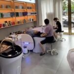 하이엔드 온라인 셀럽 스토어 다기능 럭셔리 풀바디 전자동 1등 우주선 지능형 전기 마사지 샴푸 침대 - 이미지 4