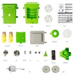 어린이용 진공 청소기 소형 장난감 쓰레기통 시뮬레이션 모델 전기 지능형 유도 장애물 회피 로봇 국경을 넘나드는 - 이미지 4