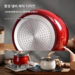 일본 카랄리 카랄리 프라이팬 304 스테인리스 스틸 필터 가정용 프라이팬 아티팩트 튀김 냄비 우유 - 이미지 3