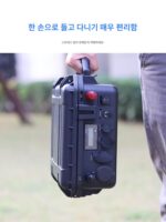 12V16V24V36V48V60V 휴대용 고출력 리튬 배터리 인버터, RV 스톨 캠핑용 - 이미지 3