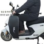 나인봇 전기차 M80C+/M85C+/M95C+ 윈드실드 사이드 윈드실드 레그가드 방풍 및 방수 액세서리에 적용 가능 - 이미지 2