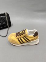 매트 가죽 레트로 Dexun 여성용 슈즈 2025년 봄 신상 컬러 매칭 가볍고 두꺼운 밑창 캐주얼 스포츠 슈즈 Forrest Gump 슈즈 - 이미지 5