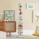 수입 Herman Miller Herman Miller Story 책장 네트 레드 바닥형 책장 수납 선반