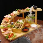일본식 단계별 바베큐 식기 크리에이티브 냄비 요리 초밥 요리 사시미 요리 구운 요리 플래터 - 이미지 4