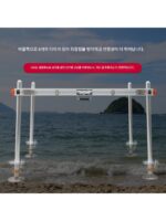 새로운 알루미늄 합금 대형 낚시 플랫폼 스테인리스 스틸 초경량 낚시 플랫폼 낚시 상자 낚시 의자 낚시 장비 액세서리 중공 접이식 - 이미지 2