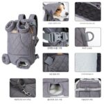 휴대용 가방 가방 기계 스트랩 어깨 여행 차량 라이딩 가방 개 가슴 개 배낭 애완견 방풍 보호 - 이미지 5