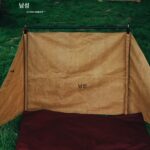 LHOKAbasic 소형 BC 어레이 커튼 야외 캠핑 방풍 윈드쉴드 질감 불타는 불 휴대용 소형 요리 - 이미지 5