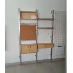 중년 풍구보드 랙 홈 거실 알루미늄 프로파일 현관 수납장 바다보드 디스플레이 디스플레이 책장 - 이미지 2