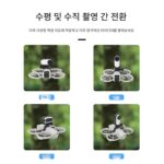 DJI Neo 드론 확장 장착 브래킷 Shadowstone GO3/3S 스포츠 카메라 수평 및 수직 촬영 프레임에 적합 - 이미지 4
