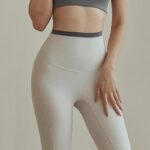 빅토리아 피트니스 요가 팬츠 요가복 여성용 타이트 아우터 웨어 러닝 하이웨이스트 복부 엉덩이 리프팅 피트니스 팬츠 - 이미지 3