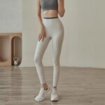 빅토리아 피트니스 요가 팬츠 요가복 여성용 타이트 아우터 웨어 러닝 하이웨이스트 복부 엉덩이 리프팅 피트니스 팬츠 - 이미지 4