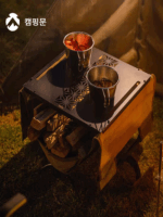 코만 T-285 접이식 장작대 캠핑 내열 수납대 캠핑 철제 장작 난로 장작 수납대 - 이미지 2