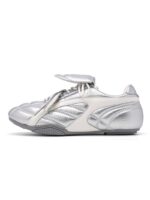 Dexun 여성용 신발 2025년 봄 신상품 여성용 신발 레트로 플랫솔 포레스트 검프 신발 플립업 캐주얼 스포츠 신발 흰색 신발 - 이미지 5