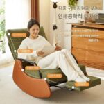 로킹체어 성인 레저 리클라이너 발코니 편안한 레이지 체어 의자 싱글 소파 거실 롱시팅 신제품 2024 - 이미지 5