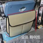 삼륜차 유모차 휠체어 팔걸이 낚시 상자 보관 가방 측면 걸이 가방 뒷면 걸이 가방 방수 및 내구성 보관 가방 - 이미지 4
