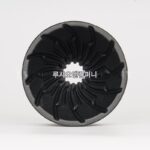 하리오 알파 필터컵 01 핸드브루 커피 드립 필터컵 세라믹 V60 오목 리브 실 - 이미지 5