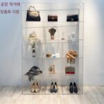 라이트 도어 잠금 장치가 있는 아크릴 신발장, 의류 매장 라이브 룸, 가방 액세서리, 의류 보관 디스플레이, 직접 판매 - 이미지 4