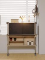 버치 오션 보드 베이 윈도우 수납장 수납장 베이 윈도우 베이 윈도우 책상 수납장 통합 침실에 놓임 - 이미지 2