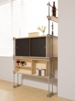 버치 오션 보드 베이 윈도우 수납장 수납장 베이 윈도우 베이 윈도우 책상 수납장 통합 침실에 놓임 - 이미지 4