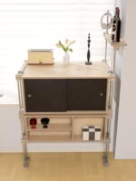 버치 오션 보드 베이 윈도우 수납장 수납장 베이 윈도우 베이 윈도우 책상 수납장 통합 침실에 놓임 - 이미지 5