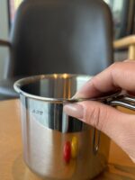 18/10 스테인리스 스틸 3겹 스틸 다목적 컵 스트레이트 컵 아침 식사용 핫 밀크 시리얼 커피 컵 밀크 포트 10/12cm - 이미지 3