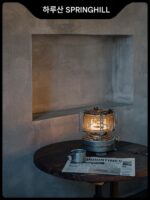 춘산 판구 관화 랜턴 스토브 등유 스토브 야외 캠핑 히터 소형 레트로 랜턴 스토브 텐트 스토브 차 - 이미지 2