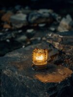 춘산 판구 관화 랜턴 스토브 등유 스토브 야외 캠핑 히터 소형 레트로 랜턴 스토브 텐트 스토브 차 - 이미지 4