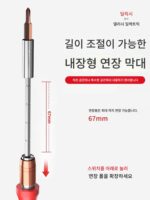 델릭시 전기 다기능 드라이버 세트 홈 휴대폰 노트북 분해 청소 도구 - 이미지 4