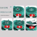 디젤 엔진 사료 펠릿 기계 소형 소, 양, 돼지, 닭, 오리, 물고기 및 가재 농장 장비 잔디 짚 펠릿 기계 - 이미지 2