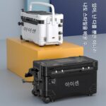 새로운 다기능 고급 낚시 상자 42L 낚시 상자 경쟁 낚시 상자 낚시 의자 바퀴 달린 낚시 장비 전체 세트 - 이미지 4